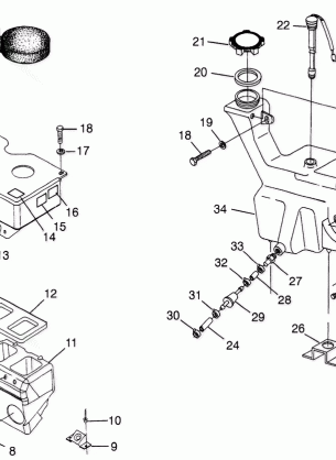 OIL TANK  /  AIR BOX - E985678 (4943114311C005)