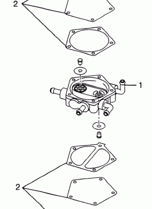 FUEL PUMP 700 XCR 0985678(A) and EUROPEAN 700 XCR E985678 (4943114311D005)