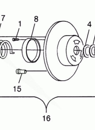 DRIVEN CLUTCH - E985678 (4943114311C001)