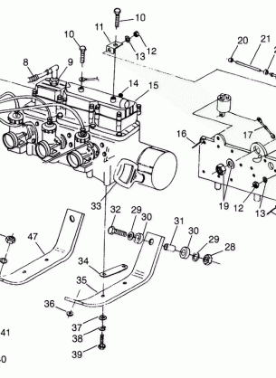 ENGINE MOUNTING - E985678 (4943114311C003)