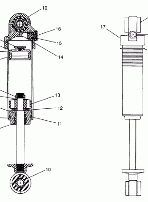 FOX SHOCK - GAS MIDDLE - E985678 (4943114311C008)