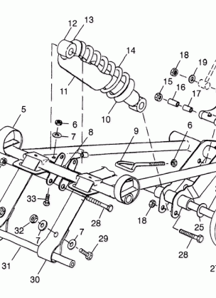 FRONT TORQUE ARM 700 XCR 0985678(A) and EUROPEAN 700 XCR E985678 (4943114311B012)