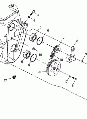 CHAINCASE 700 XCR 0985678(A) and EUROPEAN 700 XCR E985678 (4943114311B007)