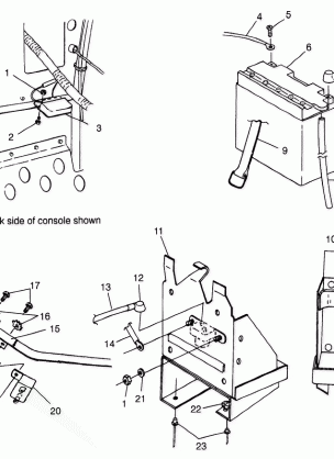 BATTERY BOX - 0983365 (4942484248c007)