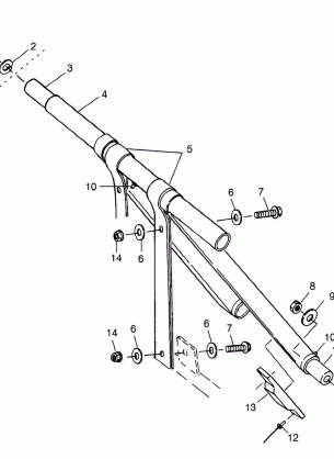 FRONT TORQUE ARM - E983365 (4942484248b014)