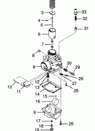 CARBURETOR - 0983365 (4942484248c014)