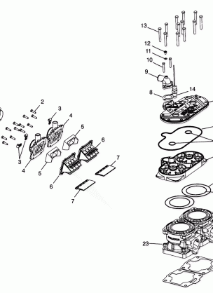 CYLINDER 600 RMK 0980958 and EUROPEAN 600 RMK E980958 (4944634463C007)