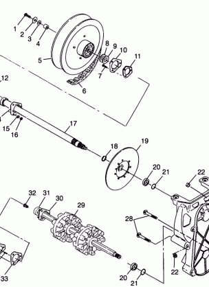 DRIVE TRAIN - E980958 (4944634463b009)