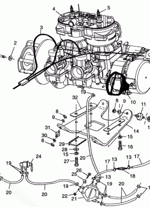 ENGINE MOUNTING 600 RMK 0980958 and  EUROPEAN 600 RMK E980958 (4944634463C005)