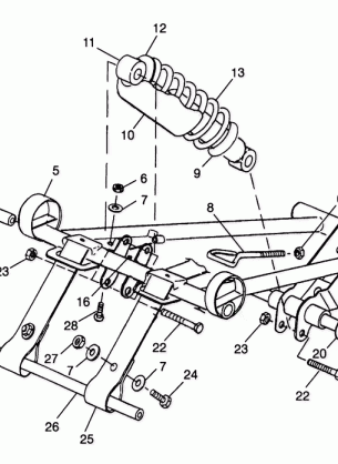 FRONT TORQUE ARM - 0980958 (4944634463b012)