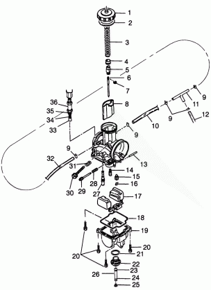 CARBURETOR 600 RMK 0980958 and EUROPEAN 600 RMK E980958 (4944634463C010)