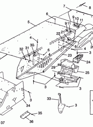 TUNNEL 600 RMK 0980958 and EUROPEAN 600 RMK E980958 (4944634463A005)