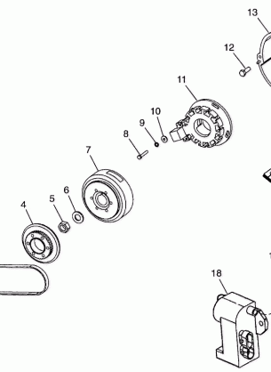 MAGNETO 700 RMK 0980966 and EUROPEAN 700 RMK E980966 (4943724372C012)