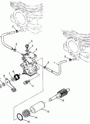 OIL PUMP Trail RMK 0970961 (4938333833C011)