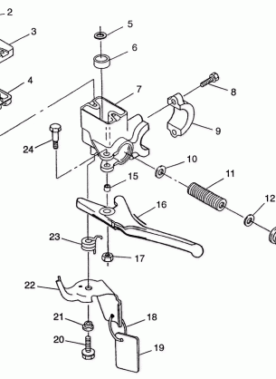 MASTER CYLINDER XCF 0971643 (4938613861A014)