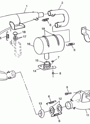 EXHAUST SYSTEM - 0971660 (4937893789C006)