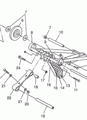 FRONT TORQUE ARM WIDETRAK GT 0972061 and EUROPEAN WIDETRAK GT E972061 (4938173817B007)