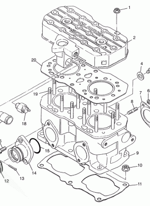 CYLINDER WIDETRAK LX 0972065 and  EUROPEAN WIDETRAK LX E972065 (4938223822C008)