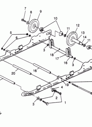 SUSPENSION (500) 500 0972764  EUROPEAN 500 E972764 (4938393839B014)