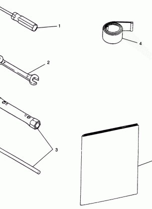 TOOL KIT LITE GT 0973133 and EUROPEAN LITE GT E973133 (4938253825A014)