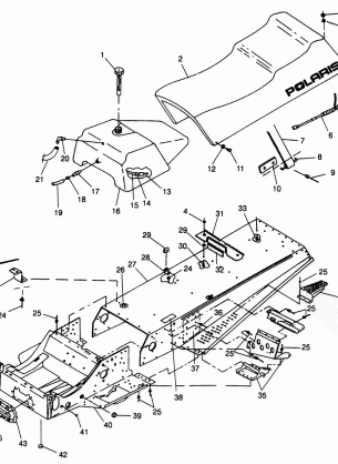 TUNNEL and SEAT LITE GT 0973133 and EUROPEAN LITE GT E973133 (4938253825A005)