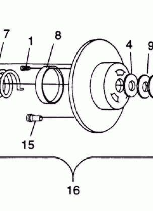 DRIVEN CLUTCH CLASSIC TOURING 0973365 and EUROPEAN CLASSIC TOURING E973365 (4938493849C002)