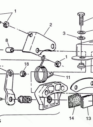 BRAKE LITE 0973433 and LITE DELUXE 0973431 (4938273827A014)