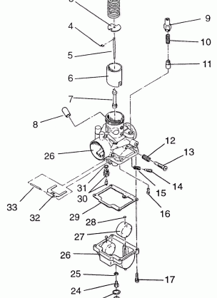 CARBURETOR LITE 0973433 and LITE DELUXE 0973431 (4938273827C006)