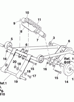 FRONT TORQUE ARM (Touring) - E970243 (4937673767b014)