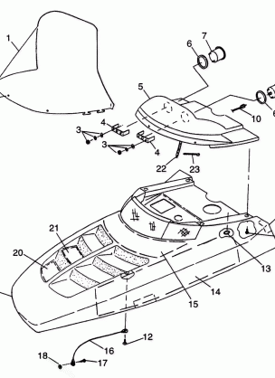 HOOD XLT LTD 0973756 and EUROPEAN XLT LTD E973756 (4937793779A009)