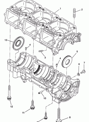 CRANKCASE - H975677 (4937963796C010)