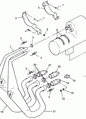 EXHAUST SYSTEM - H975677 (4937963796C004)