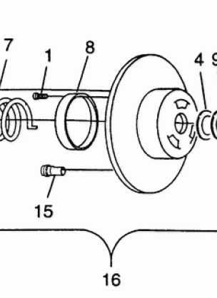 DRIVEN CLUTCH - H975678 (4939533953C002)