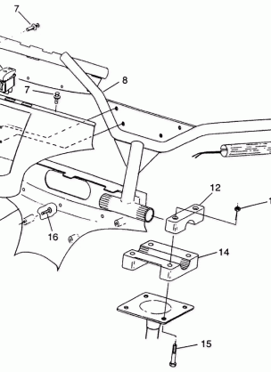 STEERING - HANDLEBAR ULTRA SPX 0975678 ULTRA SPX SE H975678 and EUROPEAN U (4939533953B005)