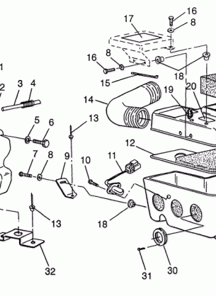 OIL TANK  /  AIR BOX  RXL 0976768 (4938523852C005)