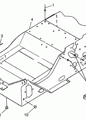 BULKHEAD RXL 0976768 (4938523852A005)