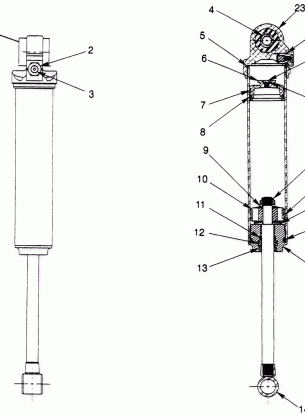 FOX SHOCK - GAS REAR - E971776 (4937933793C006)