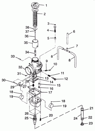 CARBURETOR ULTRA SPX 0975678 ULTRA SPX SE H975678 and EUROPEAN ULTRA SPX S (4939533953D001)