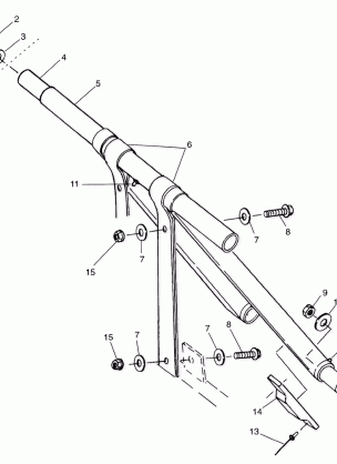 FRONT TORQUE ARM ULTRA 0976778 and EUROPEAN ULTRA E976778 (4938053805B010)