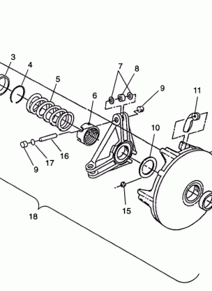 DRIVE CLUTCH - H975677 (4937963796C001)