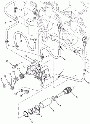 OIL PUMP ULTRA SPX 0975678 ULTRA SPX SE H975678 and EUROPEAN ULTRA SPX SE (4939533953D003)