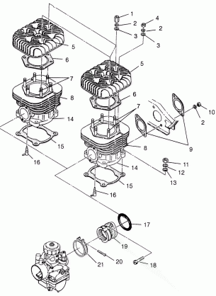 CYLINDER  SUPER SPORT 0970761 (4937643764C006)