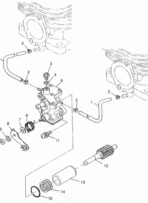 OIL PUMP SUPER SPORT 0970761 (4937643764C009)