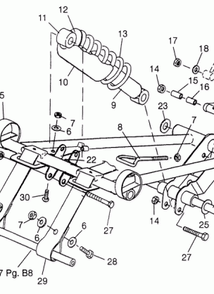 FRONT TORQUE ARM SUPER SPORT 0970761 (4937643764B011)