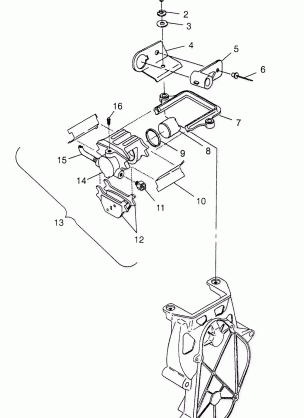 BRAKE SUPER SPORT 0970761 (4937643764B005)