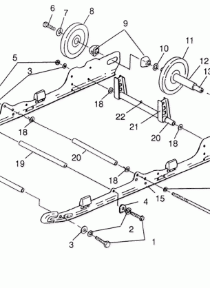 SUSPENSION SUPER SPORT 0970761 (4937643764B008)