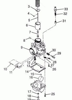 CARBURETOR SUPER SPORT 0970761 (4937643764C010)