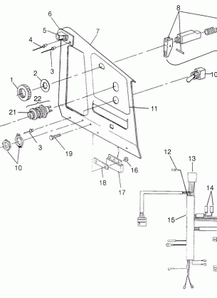 CONSOLE SUPER SPORT 0970761 (4937643764A013)