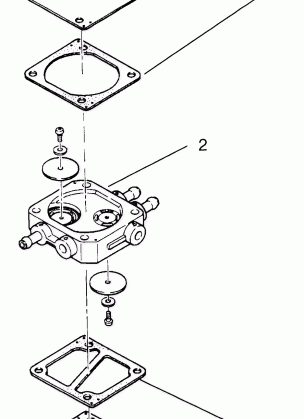 FUEL PUMP WIDETRAK LX 0962064 and EUROPEAN WIDETRAK LX E962064 (4931643164C013)