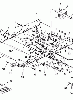 SUSPENSION  TRAIL TOURING 0962262 and EUROPEAN TRAIL TOURING E962262 (4931763176C003)